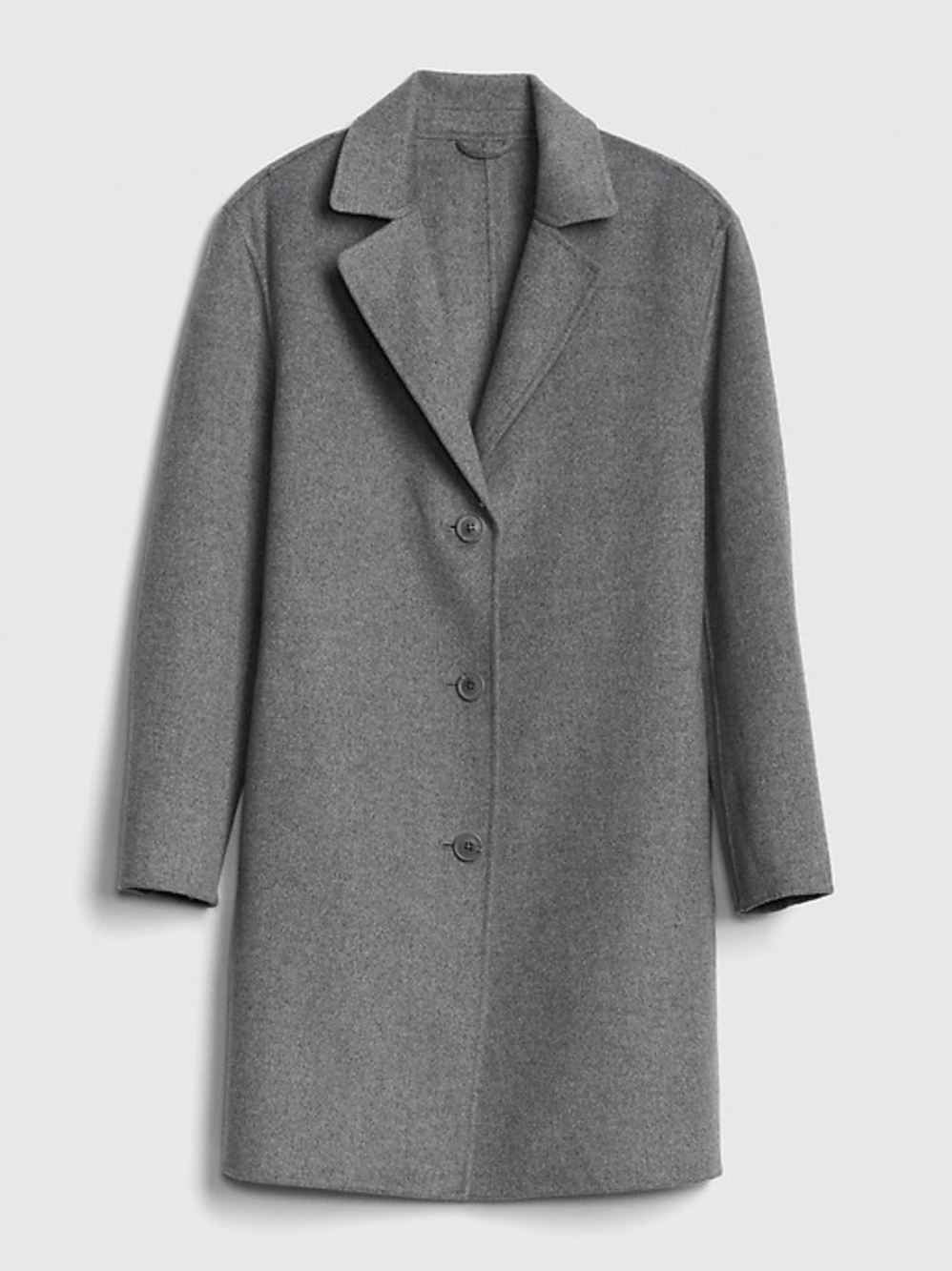 Gap wool blend car coat women's size small